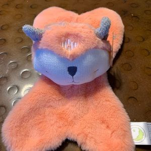Animal Adventure Orange Fox Lovey Crinkle Security Plush toy security